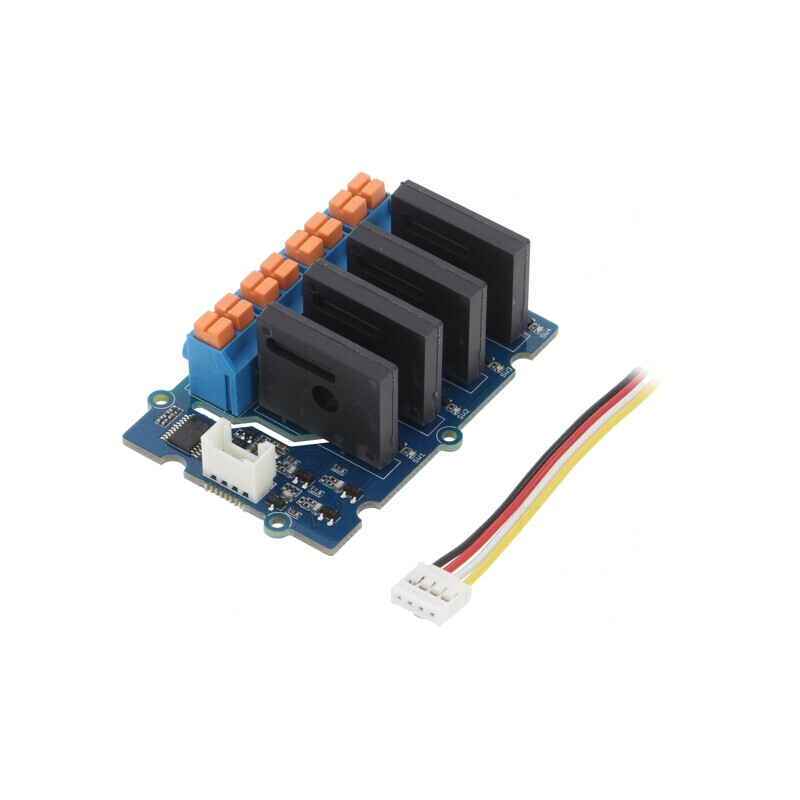 Releu Solid State 4 Canale 5VDC Grove Interface | Electronic-mag.ro | Componente Electronice