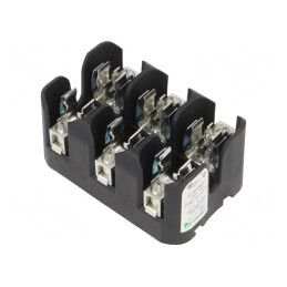 Clemă Siguranțe Cilindrice DIN 60A 600V 3 Poli | Electronic-mag.ro | Componente Electronice