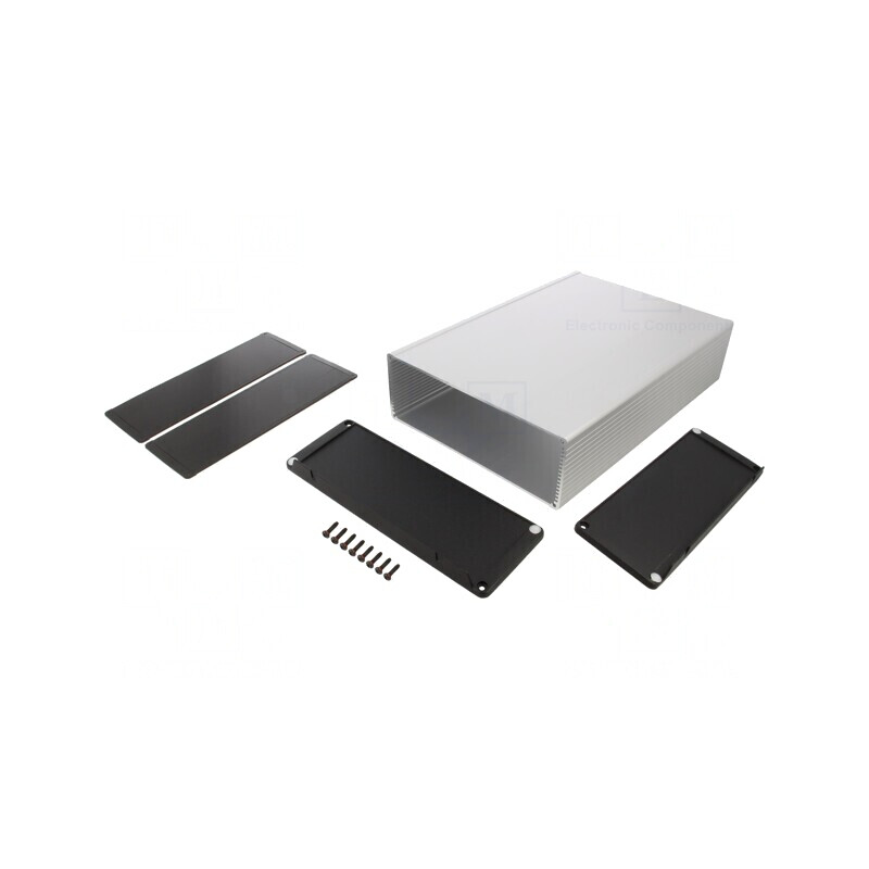 Carcasă cu panou și lame de fixare 280mm x 191mm | Electronic-mag.ro | Componente Electronice