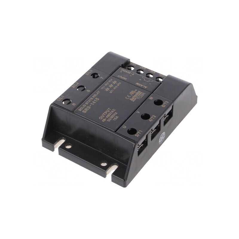 Releu Semiconductor 15A 3-fazat 48-480VAC | Electronic-mag.ro | Componente Electronice