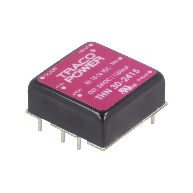 Convertor DC/DC 30W 18-36V la 24V 1250mA | Electronic-mag.ro | Componente Electronice Convertor DC/DC 30W 18-36V la 24V 1250mA | Electronic-mag.ro | Componente Electronice