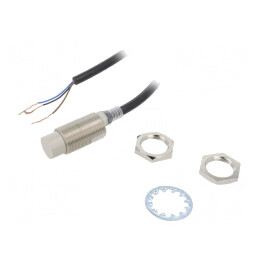 Senzor Inductiv PNP/NC 12.8mm 10-30VDC M18 IP67 | Electronic-mag.ro | Componente Electronice