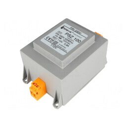 Transformator de Alimentare 100VA 230V AC la 110V pentru Șină DIN | Electronic-mag.ro | Componente Electronice