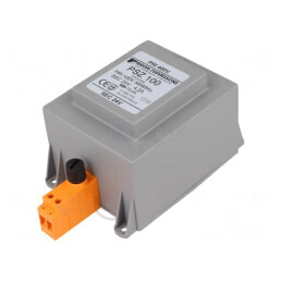 Transformator 100VA 400VAC 24V pentru șină DIN | Electronic-mag.ro | Componente Electronice