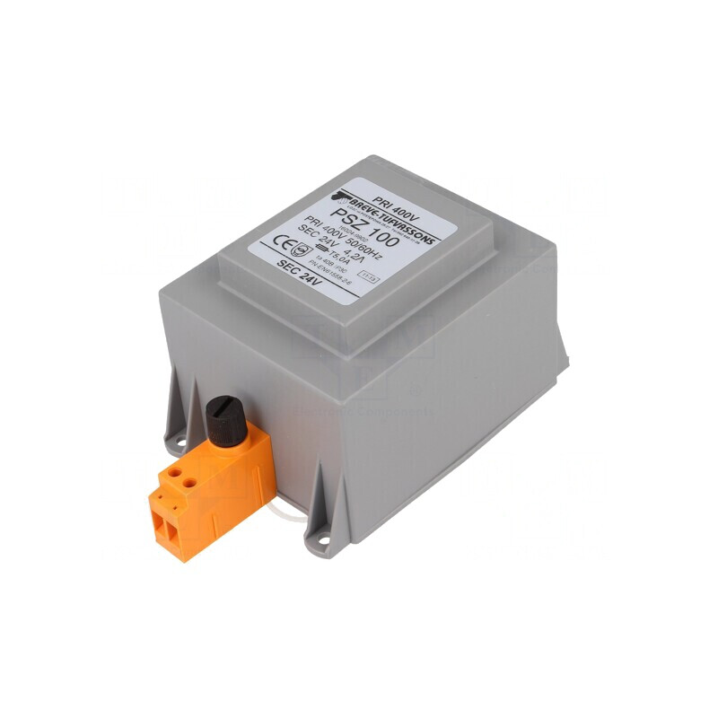 Transformator 100VA 400VAC 24V pentru șină DIN | Electronic-mag.ro | Componente Electronice Transformator 100VA 400VAC 24V pentru șină DIN | Electronic-mag.ro | Componente Electronice