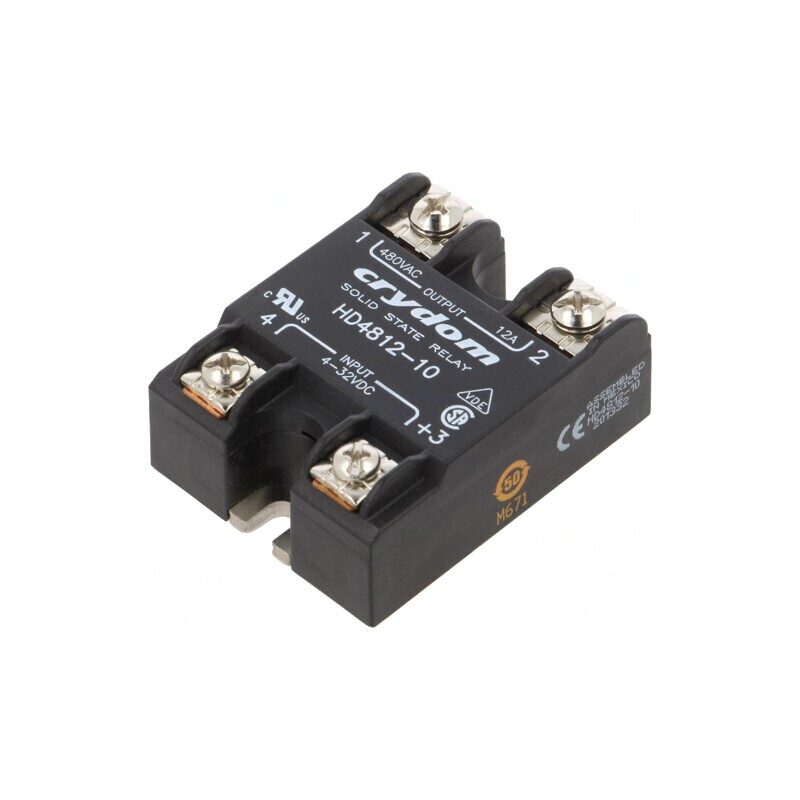 Releu Semiconductor 1-Fazat 12A 48-530VAC | Electronic-mag.ro | Componente Electronice Releu Semiconductor 1-Fazat 12A 48-530VAC | Electronic-mag.ro | Componente Electronice
