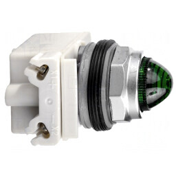Lumină de control verde 30mm 120VAC 9001KP38LGG9 | Electronic-mag.ro | Componente Electronice