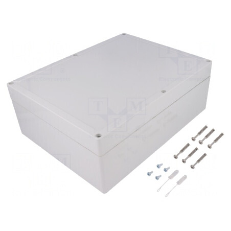 Carcasă Universală ABS Gri 232x302x110mm | Electronic-mag.ro | Componente Electronice