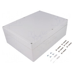 Carcasă Universală ABS Gri 232x302x110mm | Electronic-mag.ro | Componente Electronice