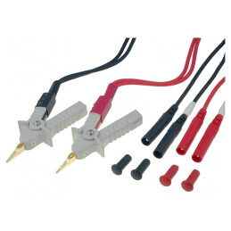 Cabluri de Măsurare cu Terminal Kelvin 4mm | Electronic-mag.ro | Componente Electronice