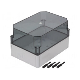 Carcasă universală policarbonat 180x254x165mm | Electronic-mag.ro | Componente Electronice