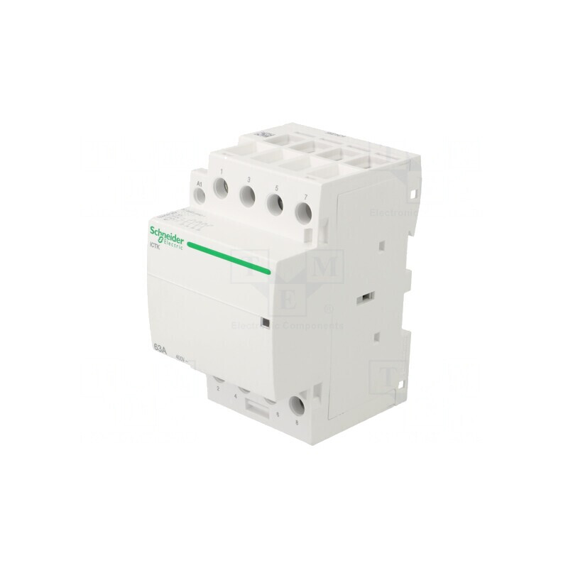 Contactor 4-poli 63A 230-240VAC NO IP20 | Electronic-mag.ro | Componente Electronice
