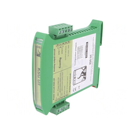 Adaptor Semnale Analogice 0-10V 24VDC pentru Șină DIN | Electronic-mag.ro | Componente Electronice