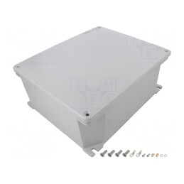 Carcasă Universală 214x264x122mm cu Lame de Fixare | Electronic-mag.ro | Componente Electronice