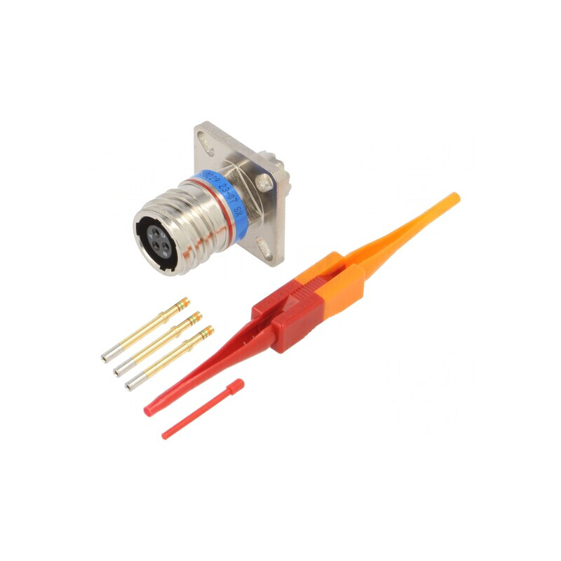 Conector militar soclu 9 MIL-DTL-38999 Series III | Electronic-mag.ro | Componente Electronice Conector militar soclu 9 MIL-DTL-38999 Series III | Electronic-mag.ro | Componente Electronice