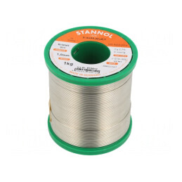 Sârmă de lipit fără plumb 1mm 1kg | Electronic-mag.ro | Componente Electronice