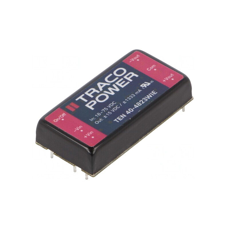 Convertor DC/DC 40W 18-75V la 15V/-15V | Electronic-mag.ro | Componente Electronice Convertor DC/DC 40W 18-75V la 15V/-15V | Electronic-mag.ro | Componente Electronice