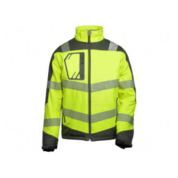 Bluză softshell galben-gri fluorescent XL | Electronic-mag.ro | Componente Electronice