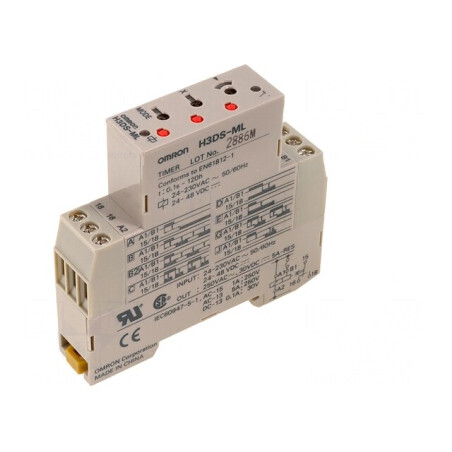 Timer Programabil SPDT 0,1s-120h 250VAC 5A | Electronic-mag.ro | Componente Electronice