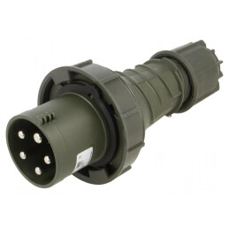 Conector Alimentare AC Trifazat 63A 400VAC IP67 | Electronic-mag.ro | Componente Electronice