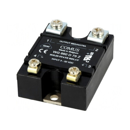 Releu semiconductor 75A 1-fazat 24-660VAC | Electronic-mag.ro | Componente Electronice