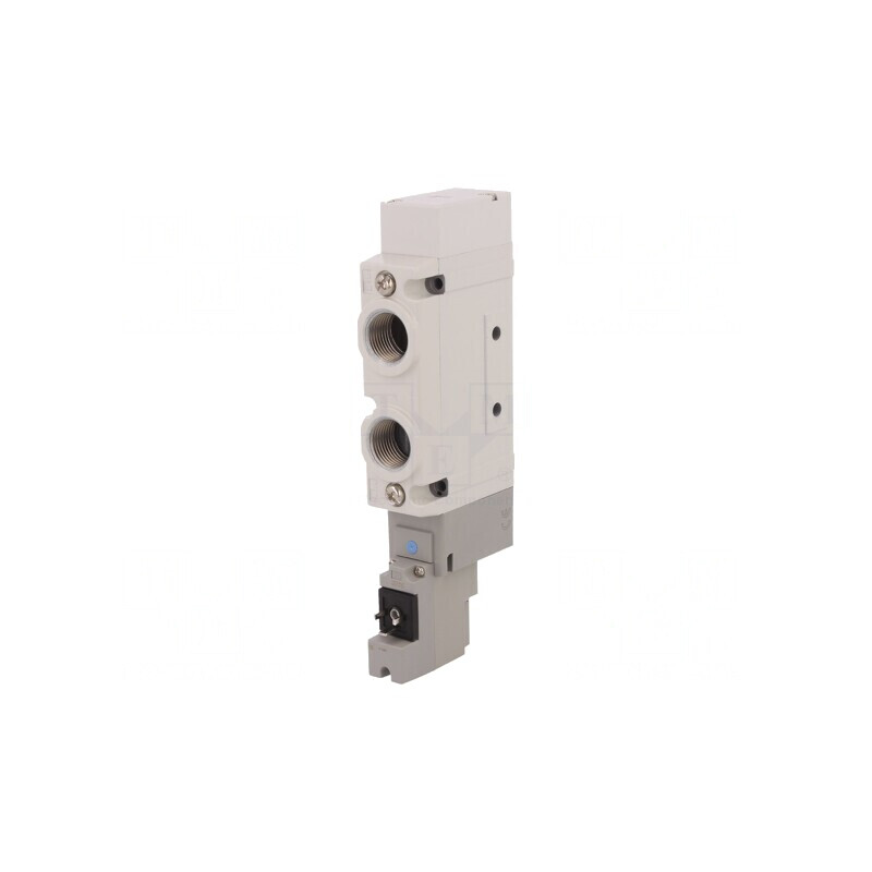 Ventil Electromagnetic 5/2 Monostabil Aluminiu IP65 | Electronic-mag.ro | Componente Electronice