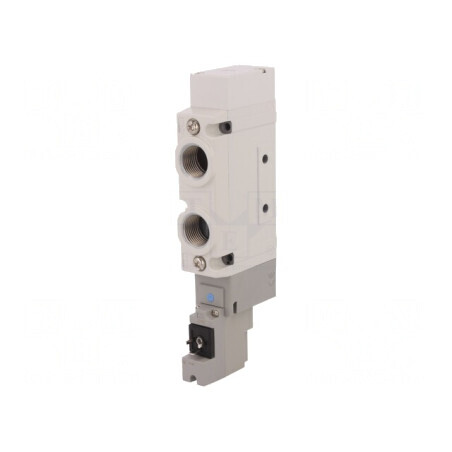 Ventil Electromagnetic 5/2 Monostabil Aluminiu IP65 | Electronic-mag.ro | Componente Electronice