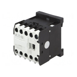 Contactor 4P 12VDC 6A DILER cu Șurub | Electronic-mag.ro | Componente Electronice