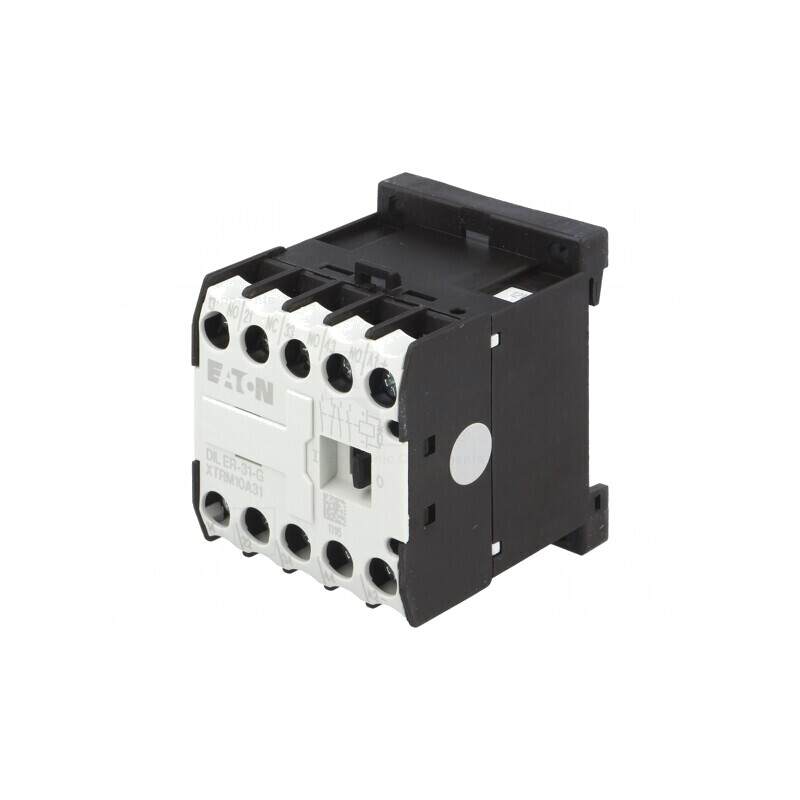 Contactor 4P 12VDC 6A DILER cu Șurub | Electronic-mag.ro | Componente Electronice
