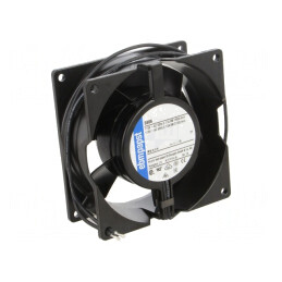 Ventilator: AC | axial | 115VAC | 92,5x92,5x38mm | 60m3/h | 29dBA | 18AWG | 