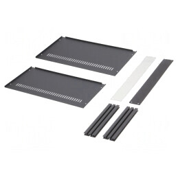 Carcasă ventilată 334x176x43mm DS3470.18 | Electronic-mag.ro | Componente Electronice
