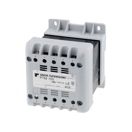 Transformator Alimentare 100VA 400VAC 230V DIN PTM100/400/230V | Electronic-mag.ro | Componente Electronice