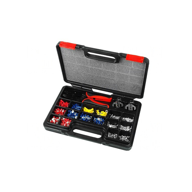 Kit pentru crimparea conectorilor și terminalelor | Electronic-mag.ro | Componente Electronice Kit pentru crimparea conectorilor și terminalelor | Electronic-mag.ro | Componente Electronice