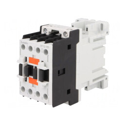 Contactor 3P NO 24VDC 12A | Electronic-mag.ro | Componente Electronice