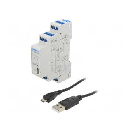 Module I/O Digitale 12-24VDC pentru Șină DIN RS485 USB OB-216 | Electronic-mag.ro | Componente Electronice