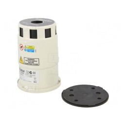 Sirena Acustică 110/230VAC 103dB Mini Mono | Electronic-mag.ro | Componente Electronice