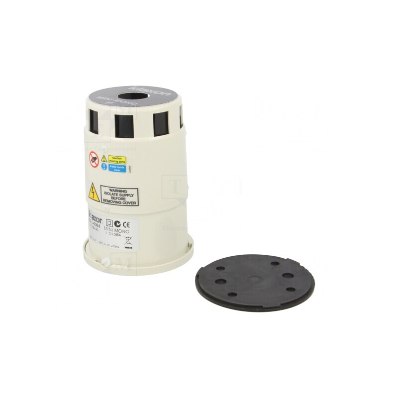 Sirena Acustică 110/230VAC 103dB Mini Mono | Electronic-mag.ro | Componente Electronice