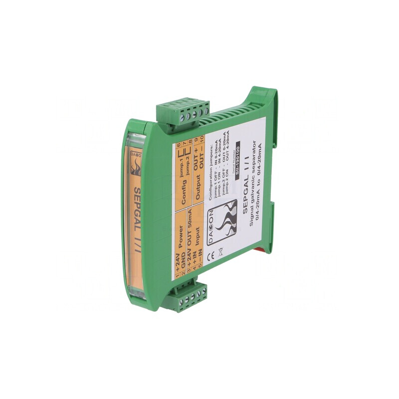 Adaptor Separator de Semnale pentru Șină DIN 0-20mA 4-20mA | Electronic-mag.ro | Componente Electronice