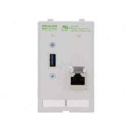Interfață Panou 48VAC 48VDC 1A IP20 80mm | Electronic-mag.ro | Componente Electronice