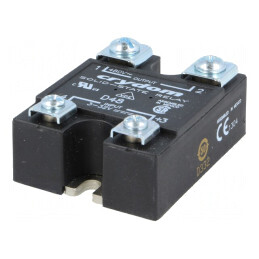 Releu Semiconductor 25A 48÷530VAC 1-Fazat | Electronic-mag.ro | Componente Electronice