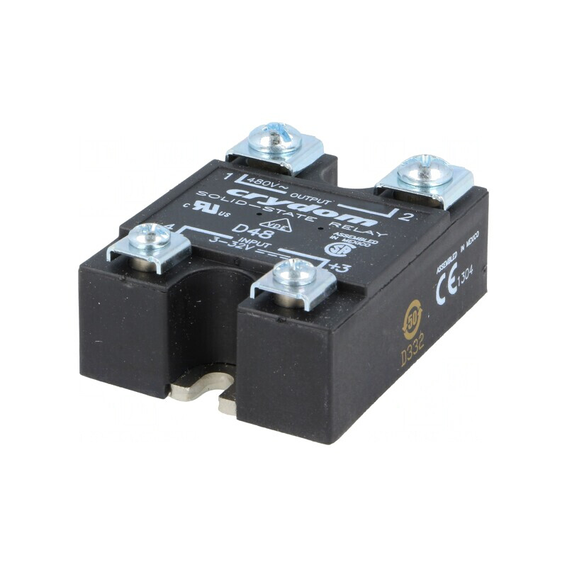 Releu Semiconductor 25A 48÷530VAC 1-Fazat | Electronic-mag.ro | Componente Electronice Releu Semiconductor 25A 48÷530VAC 1-Fazat | Electronic-mag.ro | Componente Electronice