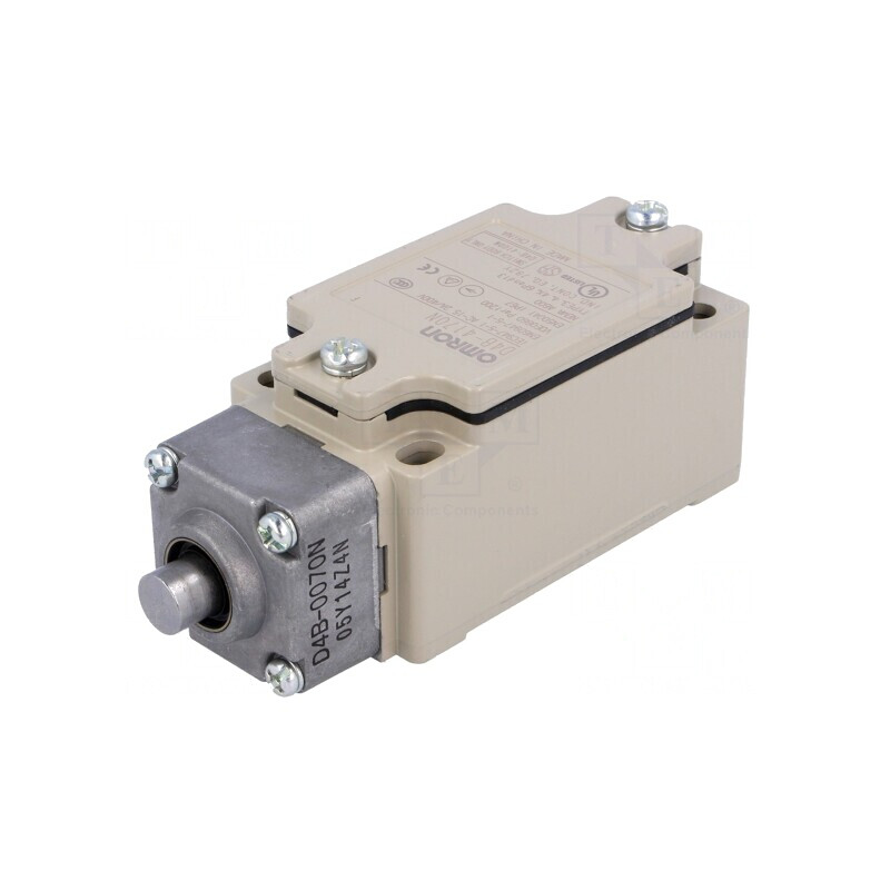 Limitator cursă bolț Ø9,2mm NO NC 10A 400VAC M20 IP67 | Electronic-mag.ro | Componente Electronice
