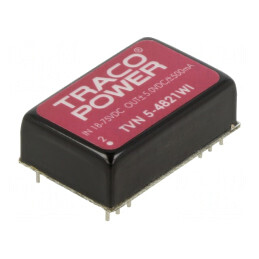 Convertor DC/DC 5W 18-75V la 5V/-5V DIP24 | Electronic-mag.ro | Componente Electronice
