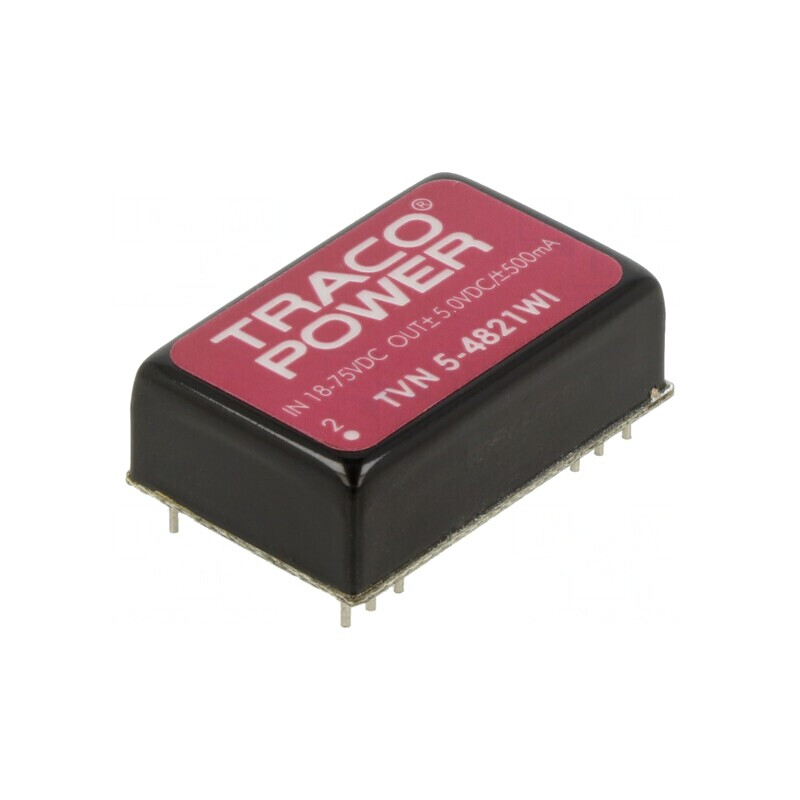 Convertor DC/DC 5W 18-75V la 5V/-5V DIP24 | Electronic-mag.ro | Componente Electronice