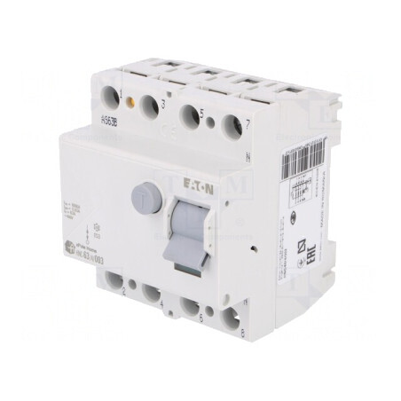 Întrerupător diferenţial 63A 4P 30mA IP40 | Electronic-mag.ro | Componente Electronice
