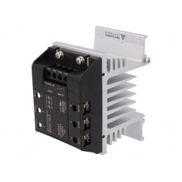 Releu Semiconductor 15A 3-Fazat 24-240VAC 130mm SRH3-4215 | Electronic-mag.ro | Componente Electronice
