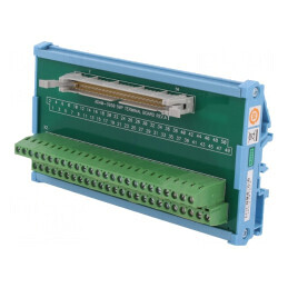 Bloc Terminal pentru Șină DIN FLAT-50 | Electronic-mag.ro | Componente Electronice