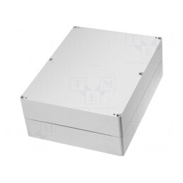 Carcasă universală ABS gri 230x300x110 mm EURONORD | Electronic-mag.ro | Componente Electronice