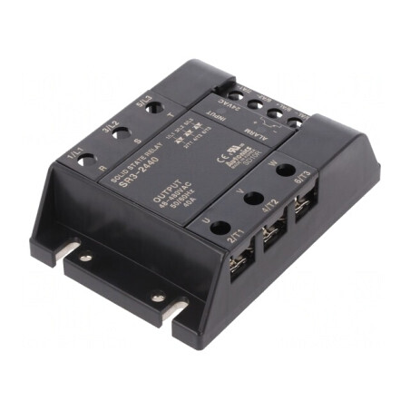 Releu Semiconductor 40A 3-Fazat 48-480VAC | Electronic-mag.ro | Componente Electronice