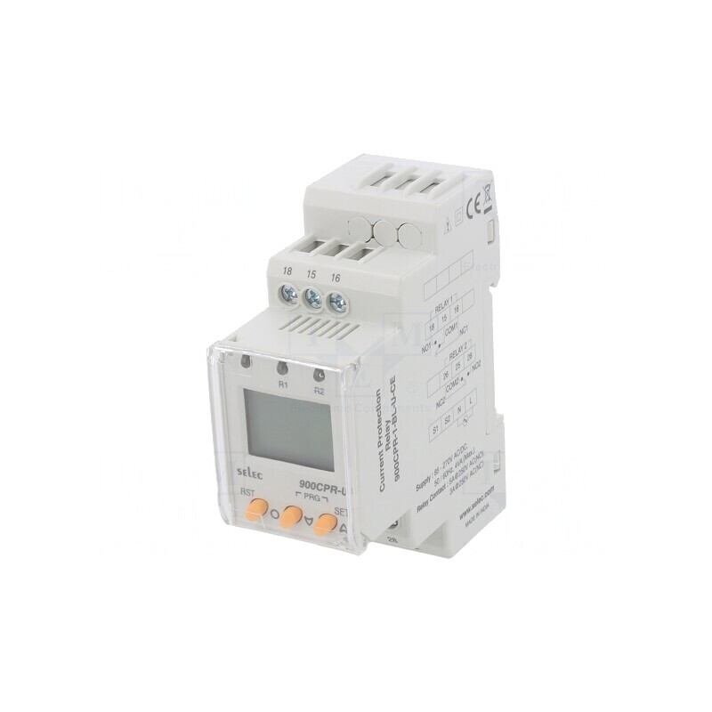 Releu Digital pentru Șină DIN LCD 3 Cifre | Electronic-mag.ro | Componente Electronice